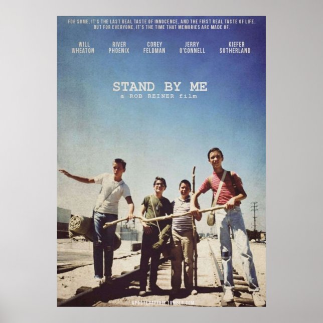 Poster Fique Por Mim (Frente)