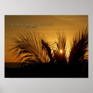 Póster Fique quieto e saiba