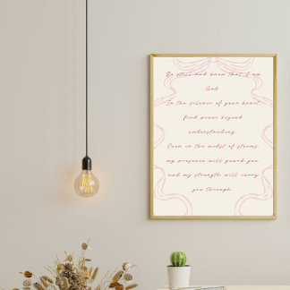 Poster Fique quieto e saiba