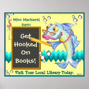 Poster Fique Viciado Em Livros!