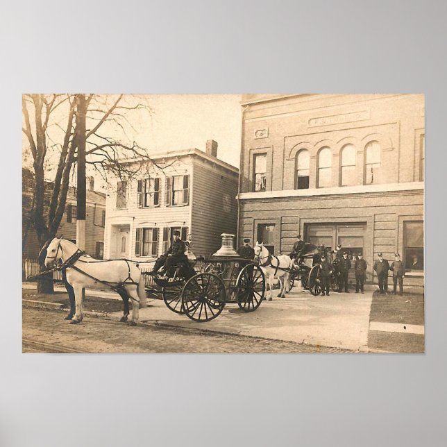 Poster Fire House #12 Troy, NY (Frente)