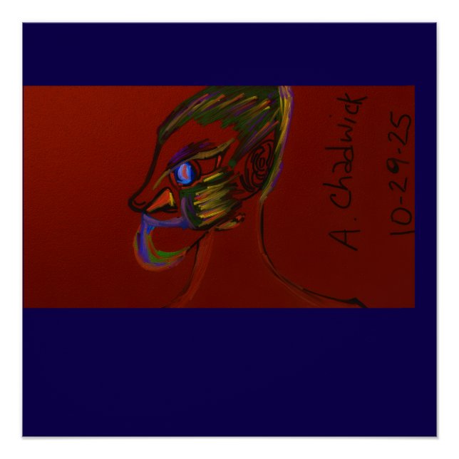 Póster Fire Warrior Glossy Poster (Frente)