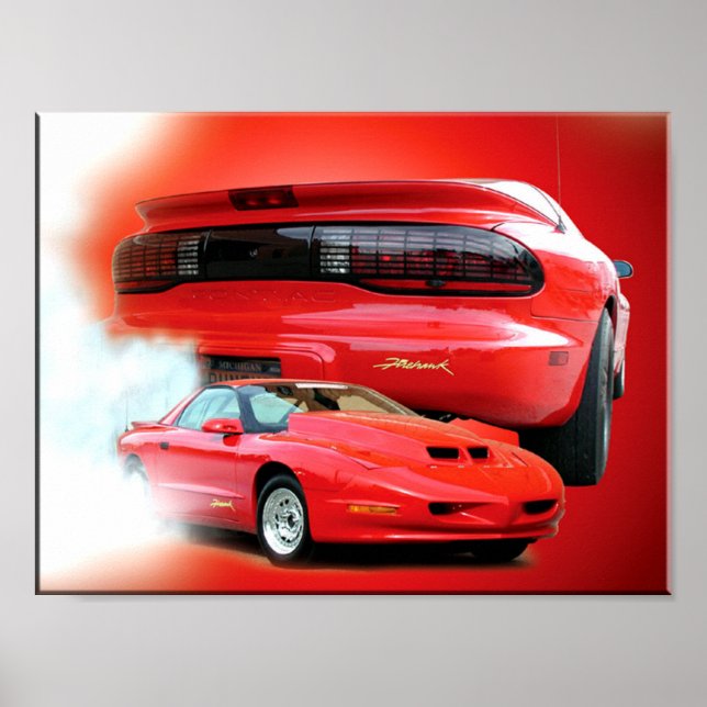 Póster Firehawk Musclecar (Frente)