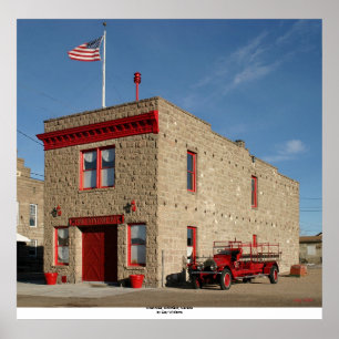 Póster Firehouse, Goldfield, Nevada