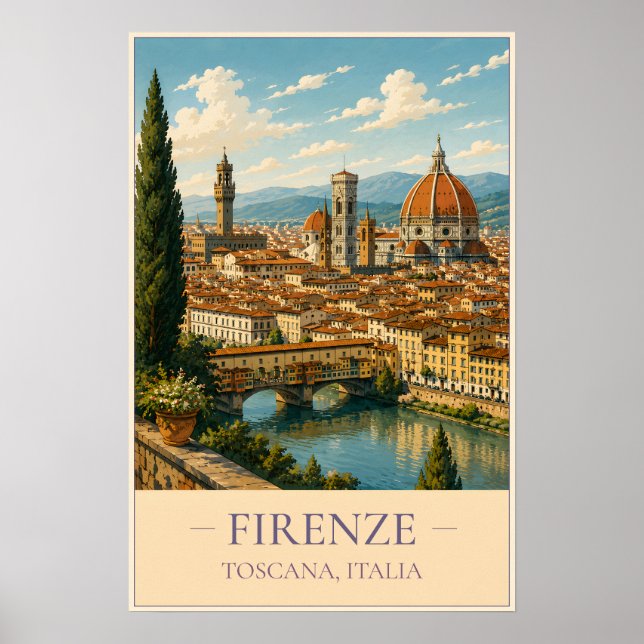Poster Firenze (Frente)