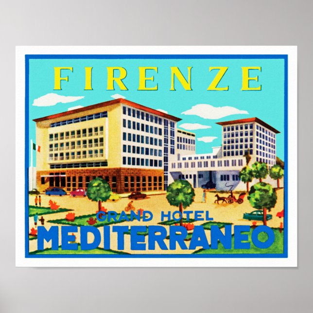 Póster Firenze (Frente)