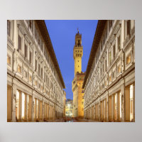 Firenze Galeria degli Uffizi Florence Itália Poste