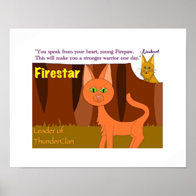 Poster Firestar (Frente)