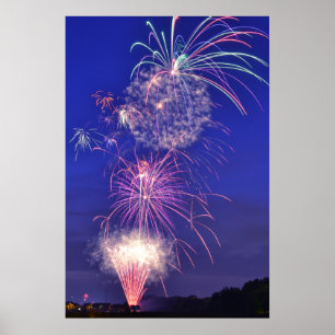 Póster Fireworks Extravaganza