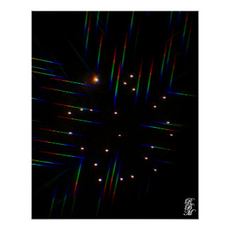 Póster Fireworks Through 3D Glasses 4