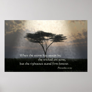 Poster Firme de apoio à direita