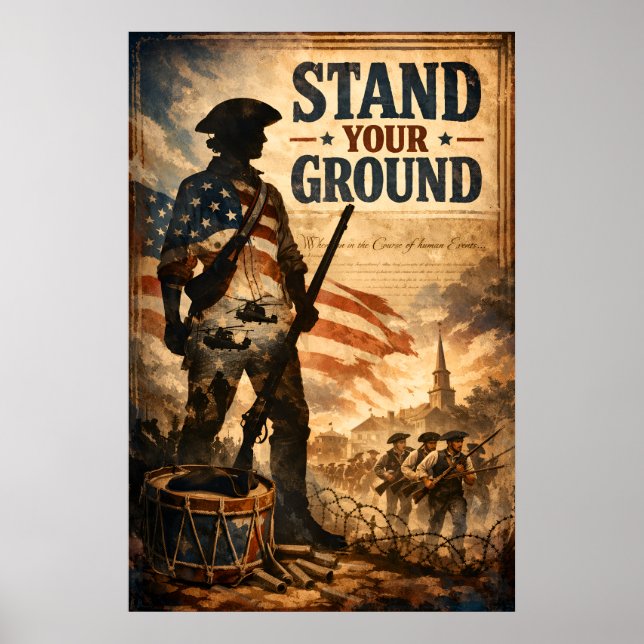 Poster Firme em Seu Posicionamento (Frente)