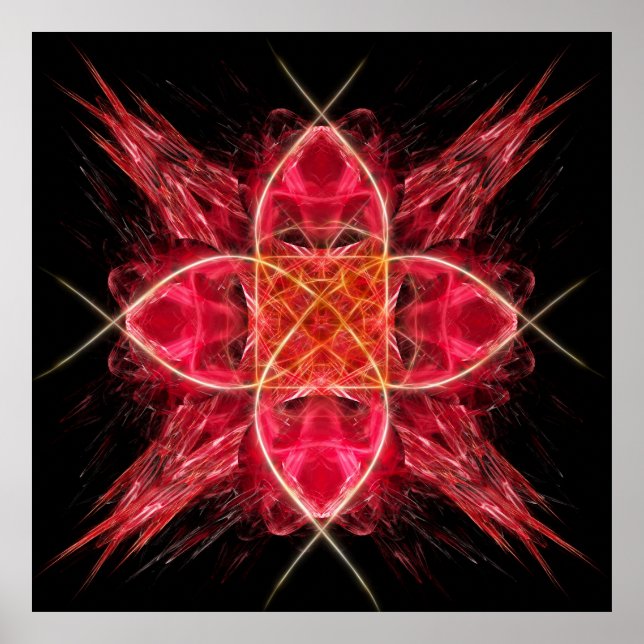 Póster First Chakra - Muladhara - Suporte à Raiz (Frente)