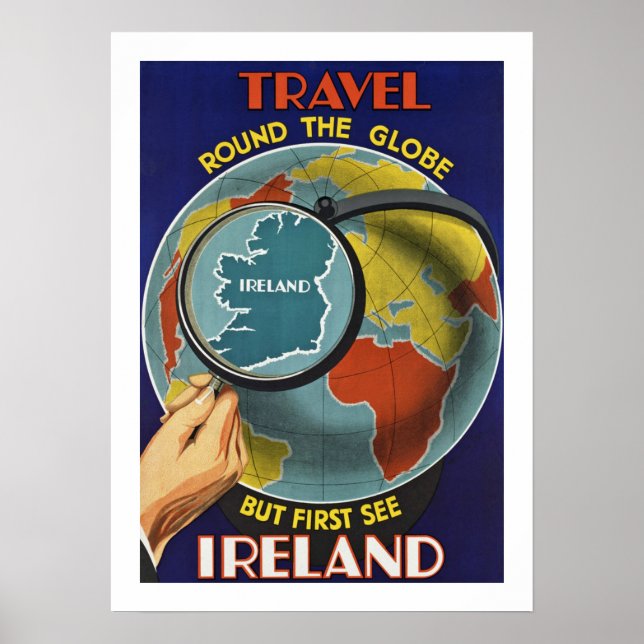 Póster First See Ireland (Frente)