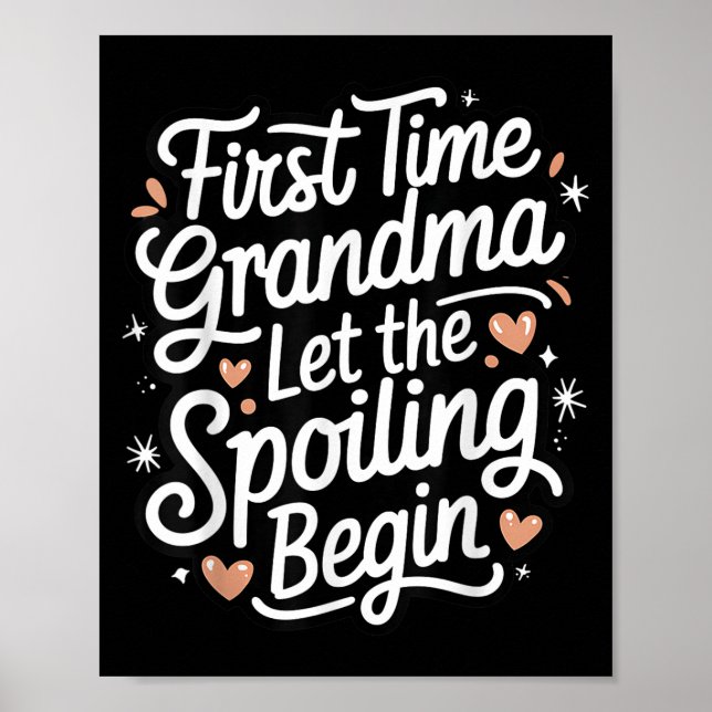 Poster First Time Grandma Let The Siling Begin 2025 New G (Frente)