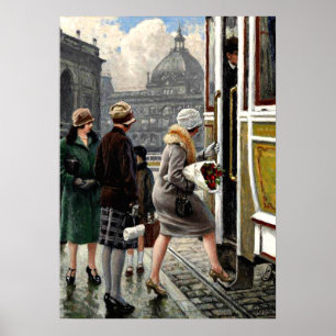 Póster Fischer - Na Parada do Tram