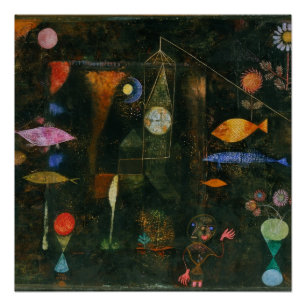 Póster Fish Magic - Paul Klee