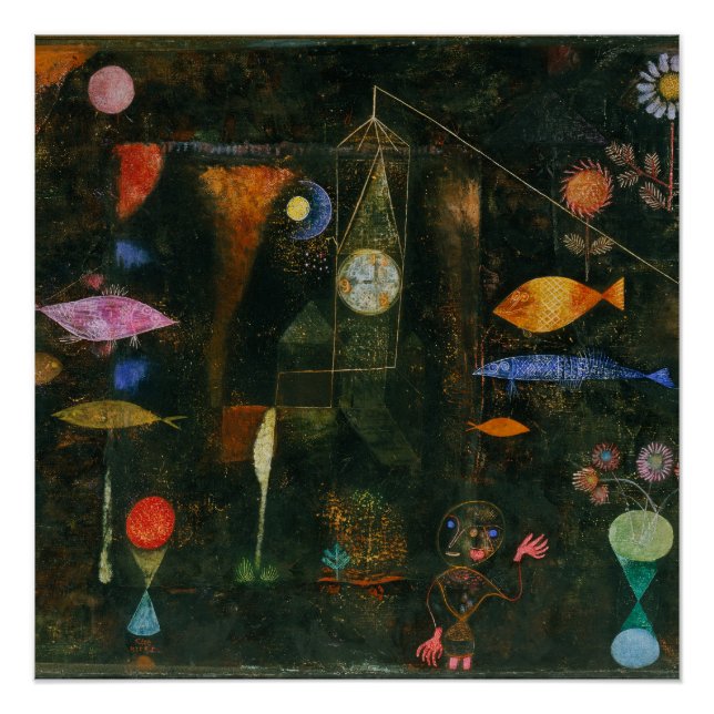 Póster Fish Magic - Paul Klee (Frente)