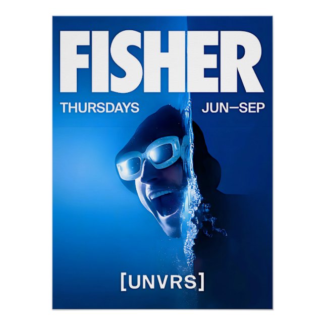 Póster Fisher - [UNVRS]  (Frente)