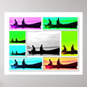Póster Fishers dos homens