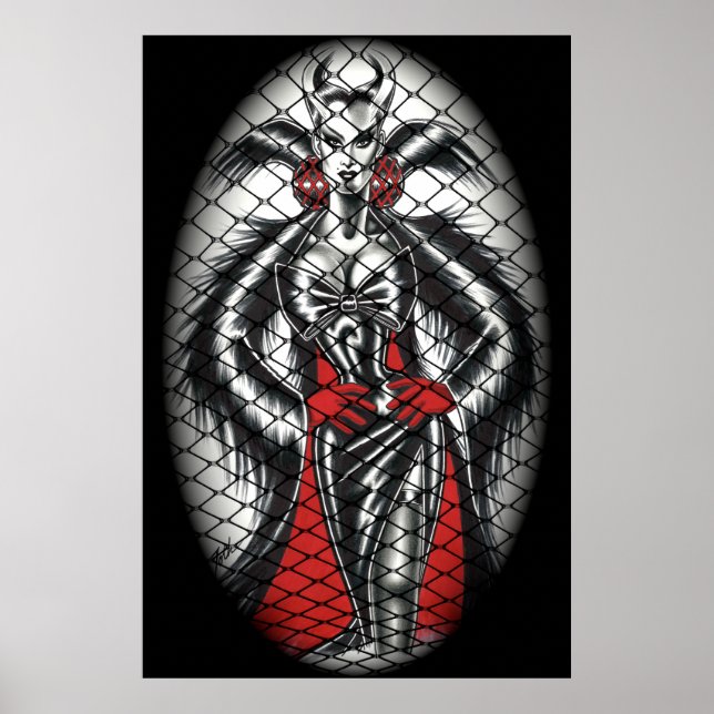Poster Fishnet Vamp (Frente)
