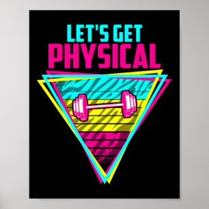 Poster Físico - anos 80 de Gym
