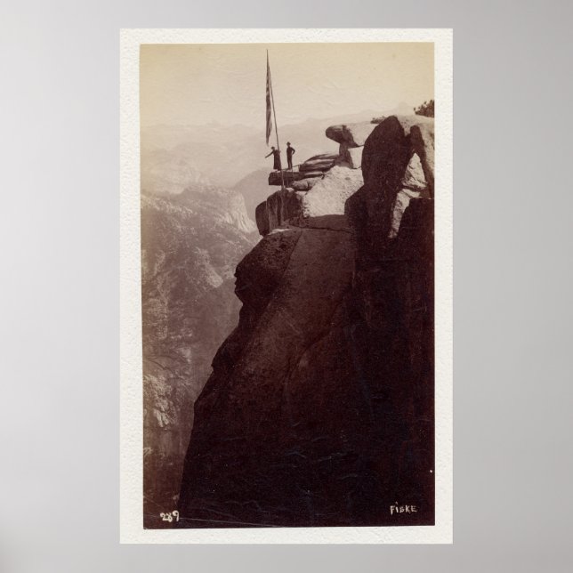 Poster Fiske Glacier Pt. Yosemite 1870 (Frente)
