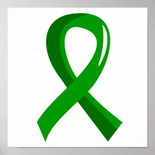 Póster Fita 3 do verde da saúde mental