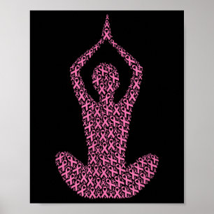 Poster Fita & Sobrevivente Rosa de Consciência do Can