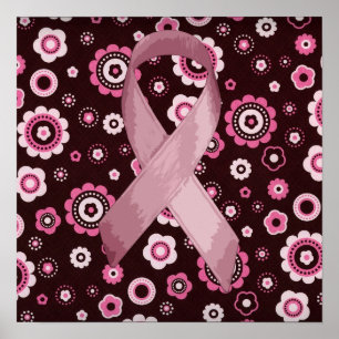 Póster Fita cor-de-rosa