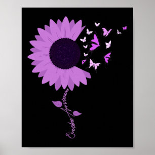 Poster Fita de Brisão Borboleta de Girassol Sobredosagem