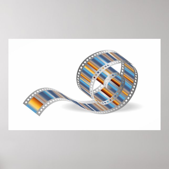 Póster Fita de cinema (Frente)