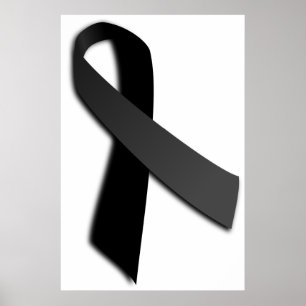 Poster Fita de Consciência de Rememoração do Black POW MI