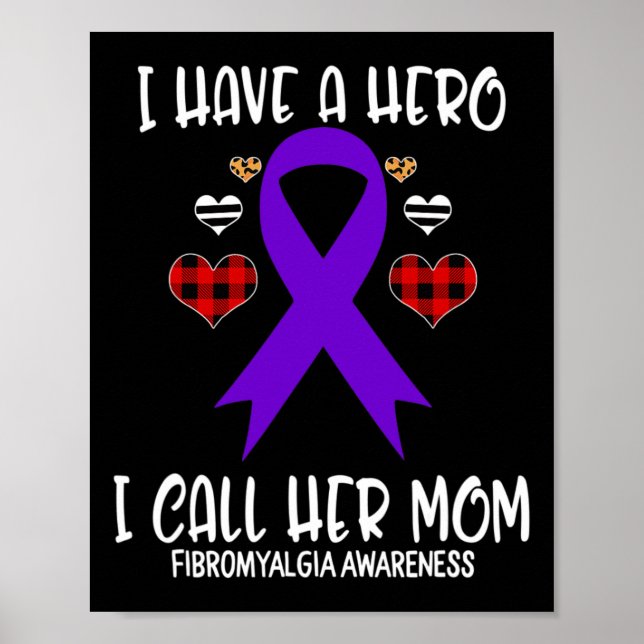 Poster Fita de Consciência Eu Tenho Herói Chamando-A Mãe (Frente)