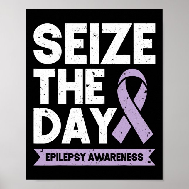 Poster Fita engraçada de conscientização sobre epilepsia  (Frente)