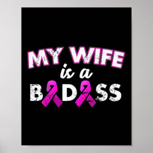 Poster Fita Minha Esposa É Uma Má Consciência Do Cancer D