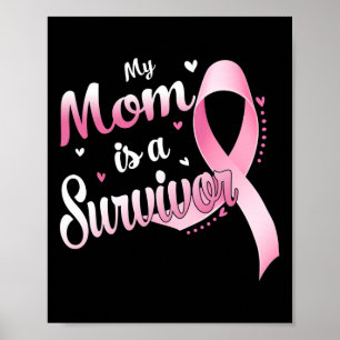 Poster Fita Minha Mãe É Uma Awarenes De Cancer De Sobrevi
