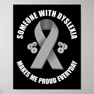 Poster Fita Prata de Conscientização Me Deixa Orgulhoso T