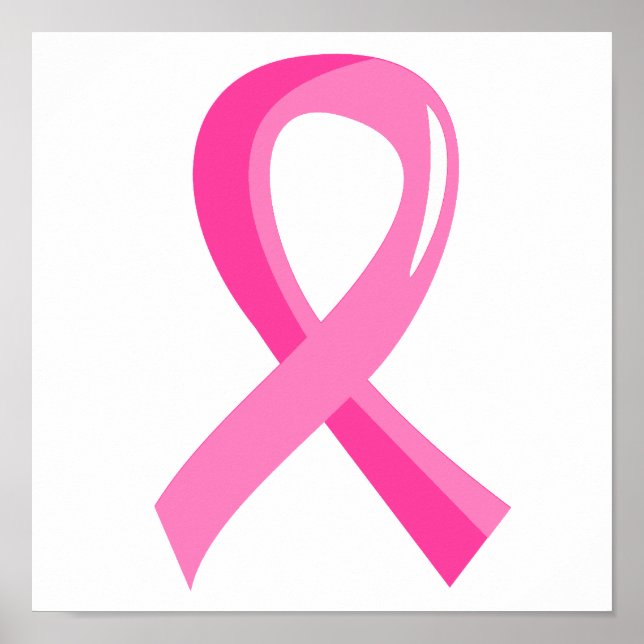 Póster Fita Rosa do Câncer de Mama 3 (Frente)