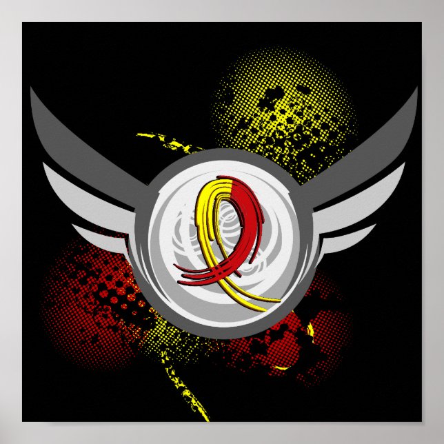 Póster Fita Vermelha E Amarela Hepatite C (Frente)