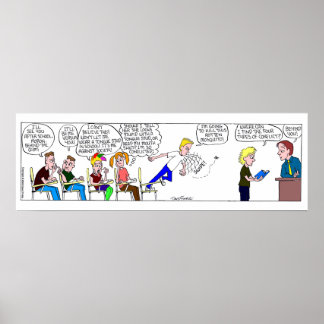 Póster Fitz Conflict Strip