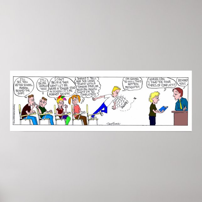 Póster Fitz Conflict Strip (Frente)