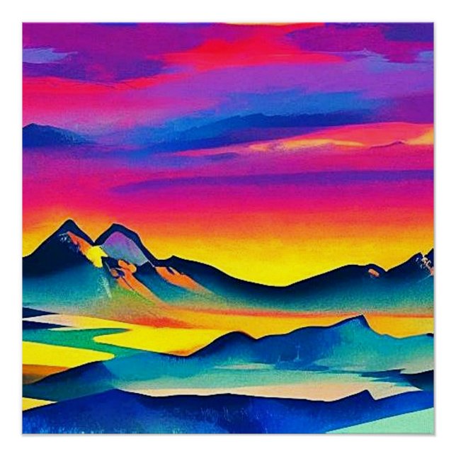 Póster Fjellandskap 10 (Frente)
