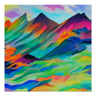 Póster Fjellandskap 9