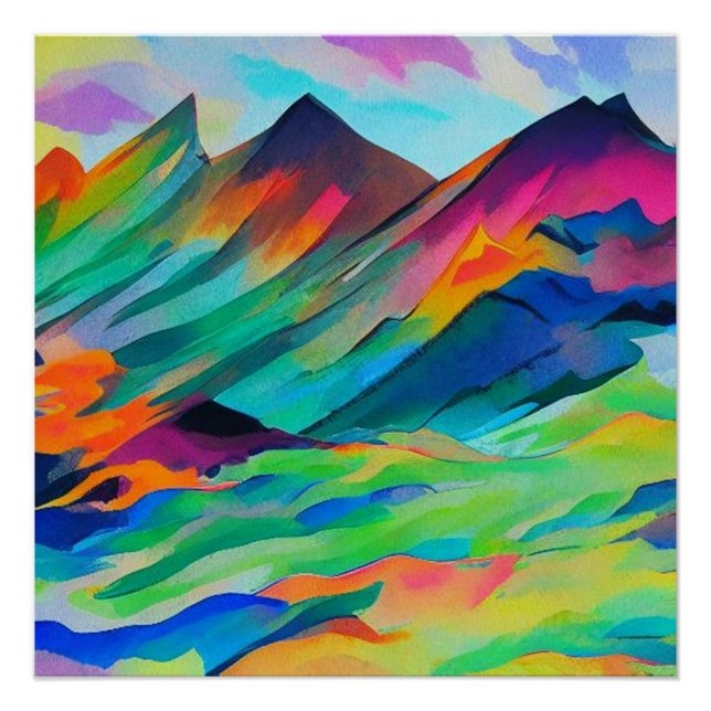 Póster Fjellandskap 9 (Frente)