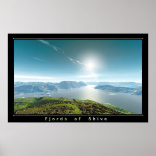 Póster Fjords of Shive