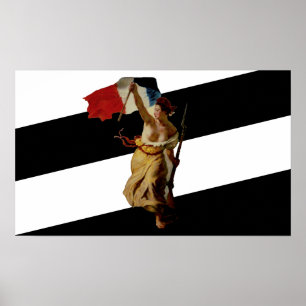 Poster flag mix Fahne Flagge Liberty Liderando as Pessoas