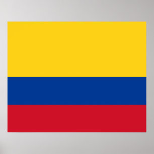 Poster Flag of Colombia