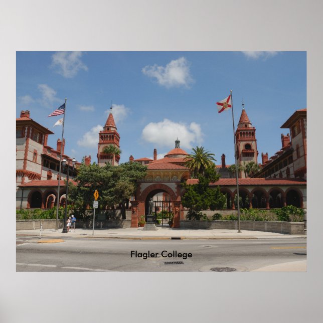 Póster Flagler College (Frente)