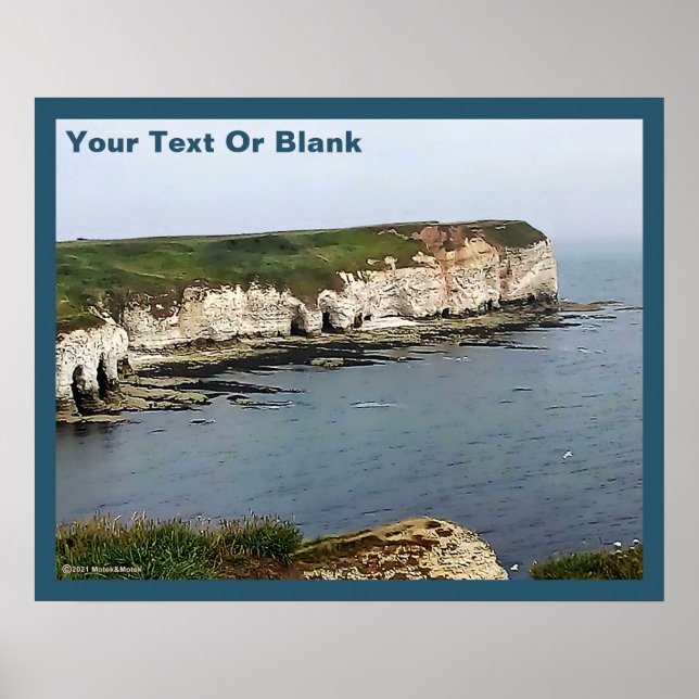 Poster Flamborough Head Challs Cliff (Frente)